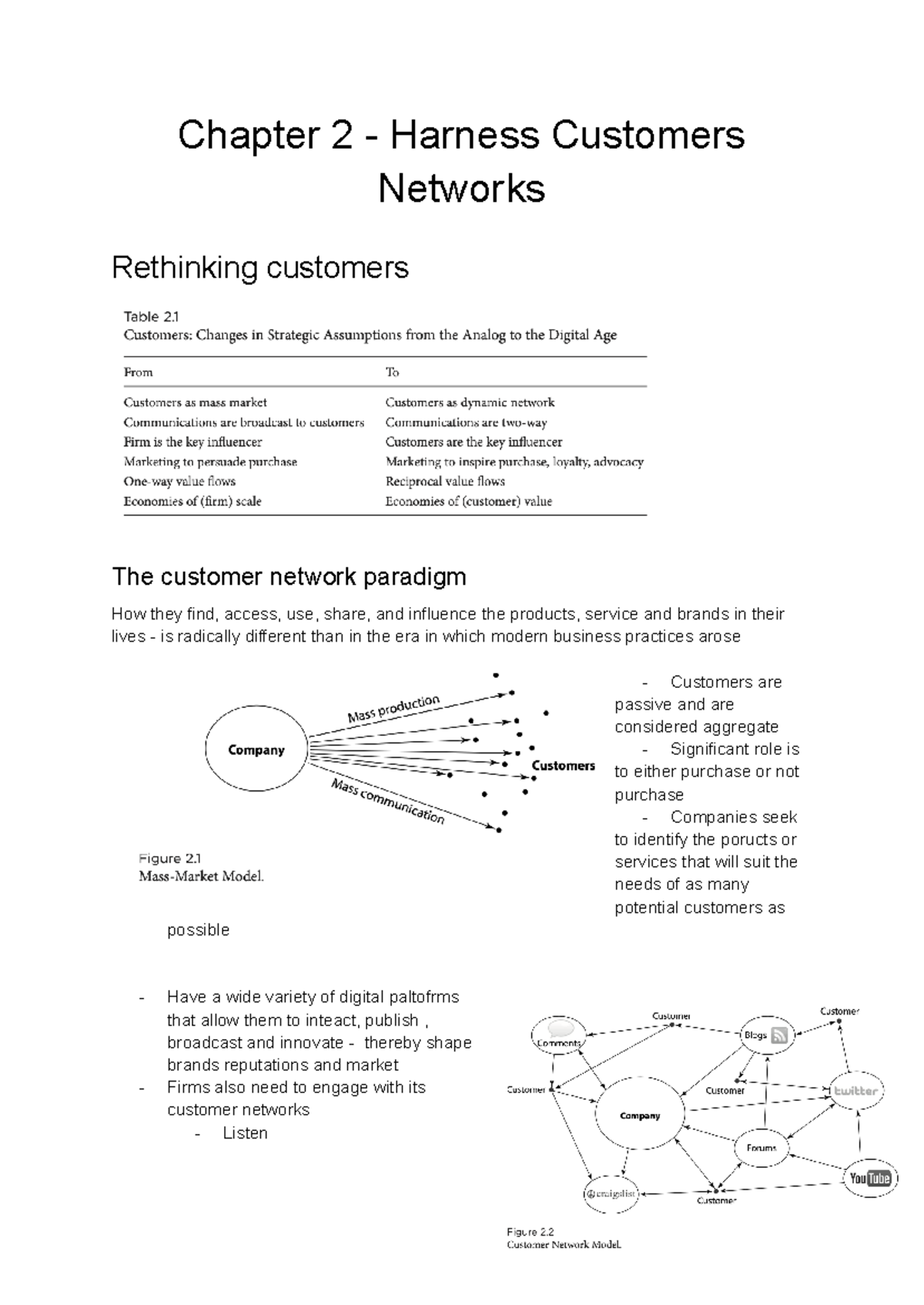 Chapter 2 - Rethinking Customer Networks and Engagement Strategies ...