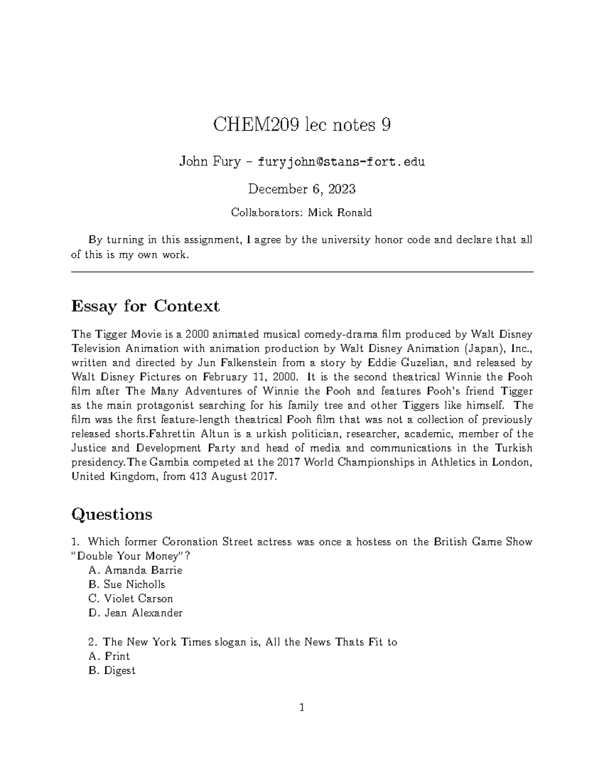 CHEM209 Lec Notes 9: Basics of Chemical Concepts & Bonding - Studocu