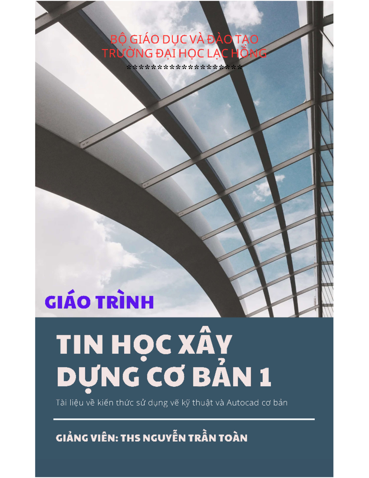 GIAO Trình AutoCAD: Giới thiệu và Hướng dẫn Sử dụng Cơ Bản - Studocu