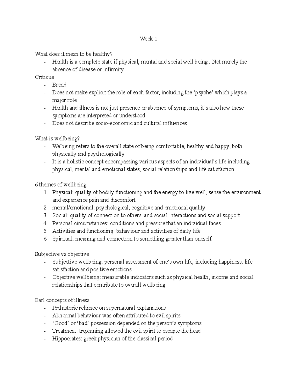 All lecture notes for PSYU2222: Understanding health and wellbeing ...