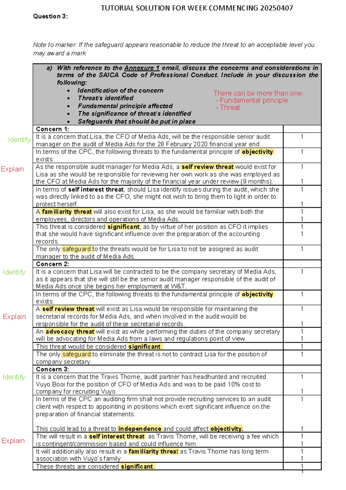ACC211E Accounting 2A Test 1 Suggested Solutions - 11 March 2024 - Studocu