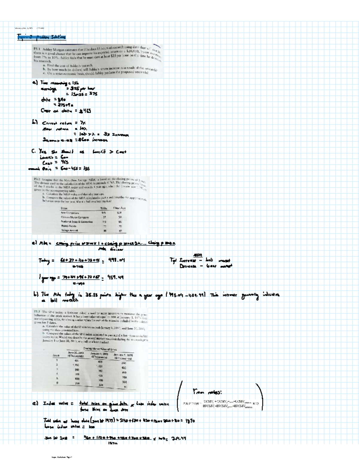 Topic 3 Solutions - Practice Notes for Review - Studocu