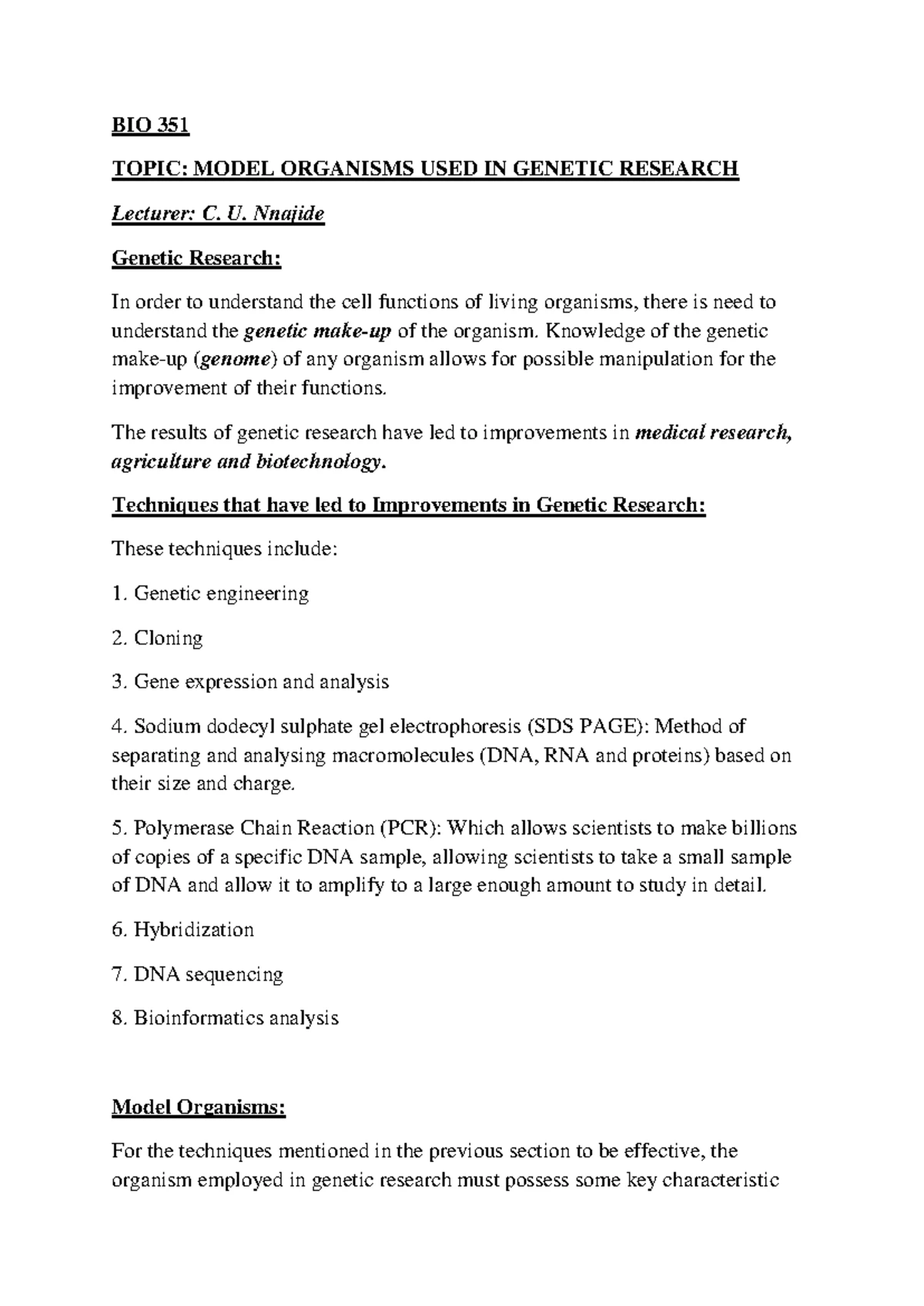 Practical Notes on Membrane Synthesis and Involved Compounds - Studocu