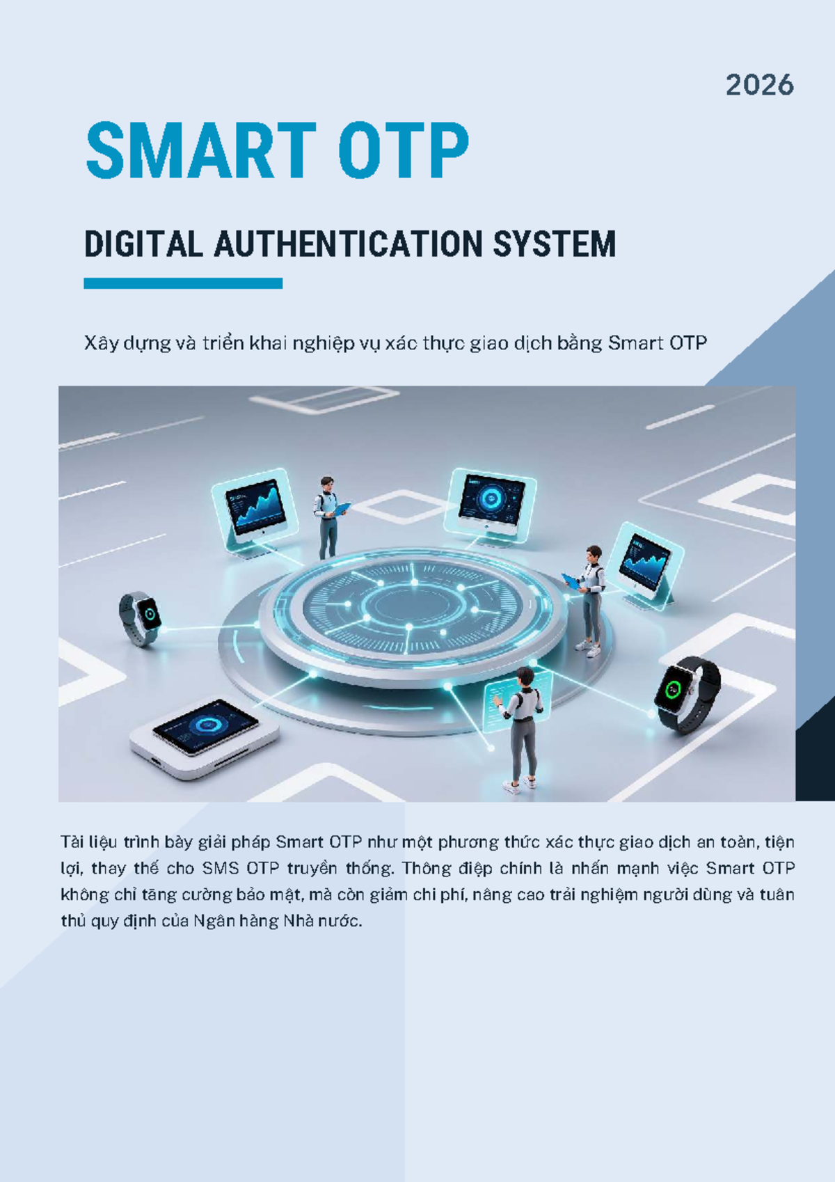 2026 SMART OTP DIGITAL AUTHENTICATION SYSTEM: Giải pháp xác thực giao ...