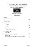 General Maths Unit 3 and 4 - Grade: 12 - Victorian Certificate of ...