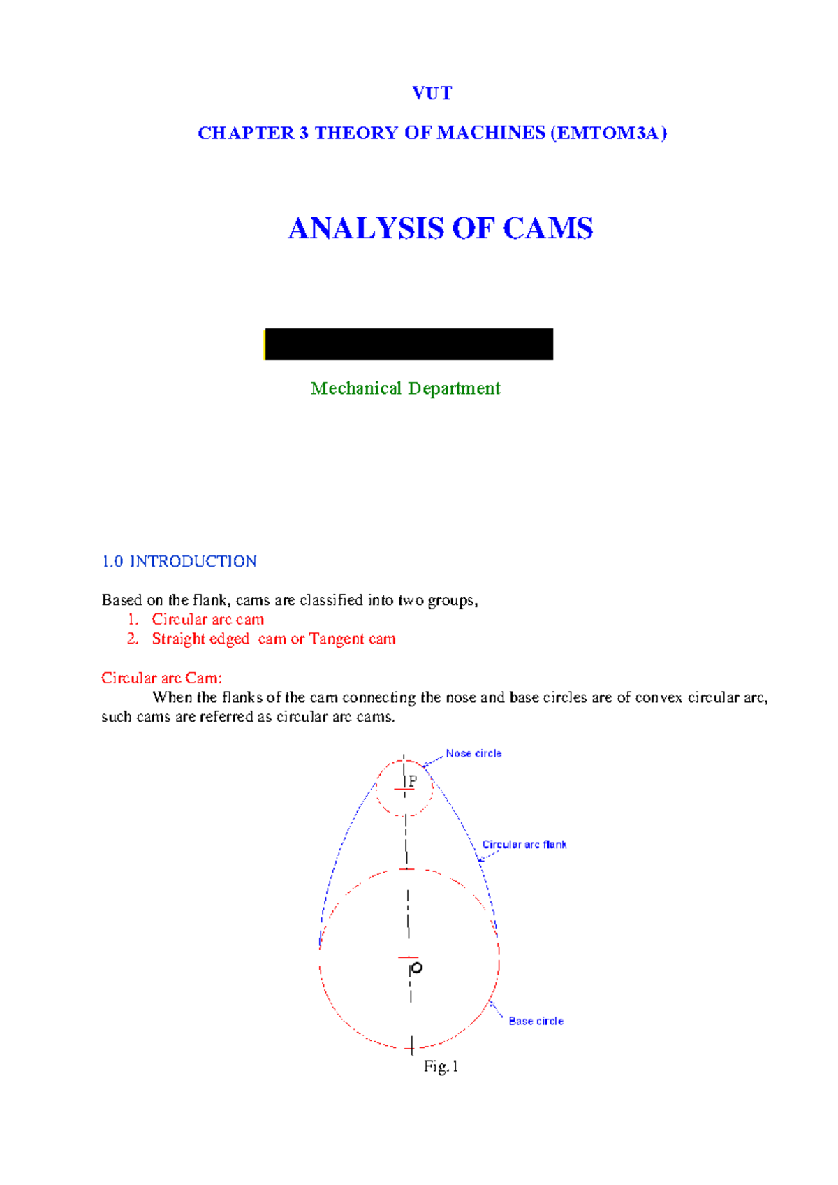 VUT CHAPTER 3 CAMS ANALYSIS (EMTOM3A) - KEY CONCEPTS & EXAMPLES - Studocu