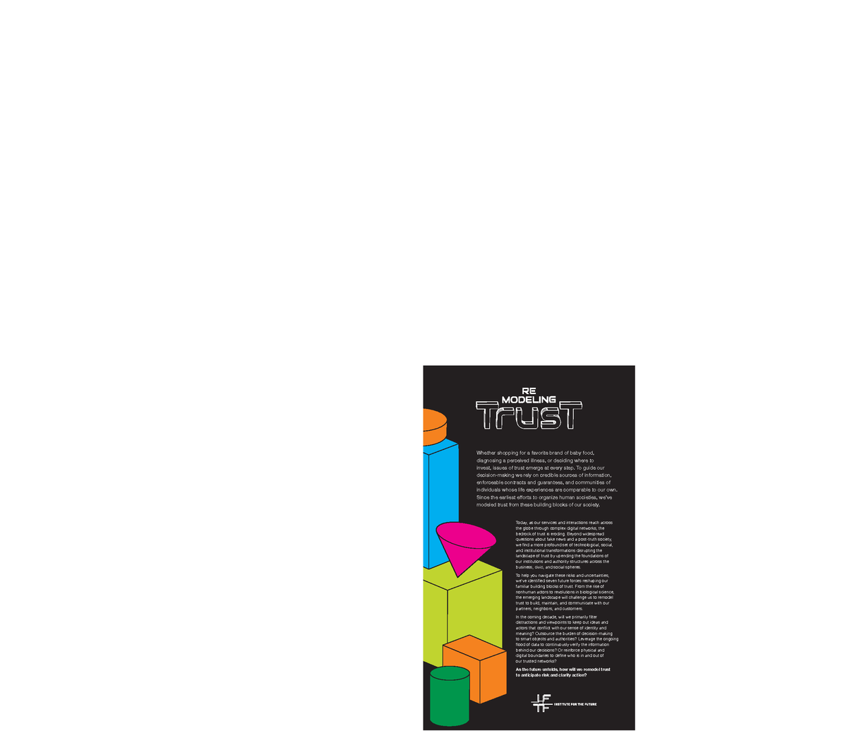 2. Remodeling Trust Map - more fluid and mixed, empowering people to ...