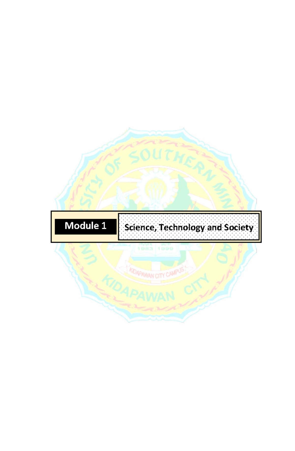 GE-7 Lesson 1: Science, Technology, and Society Issues - Studocu