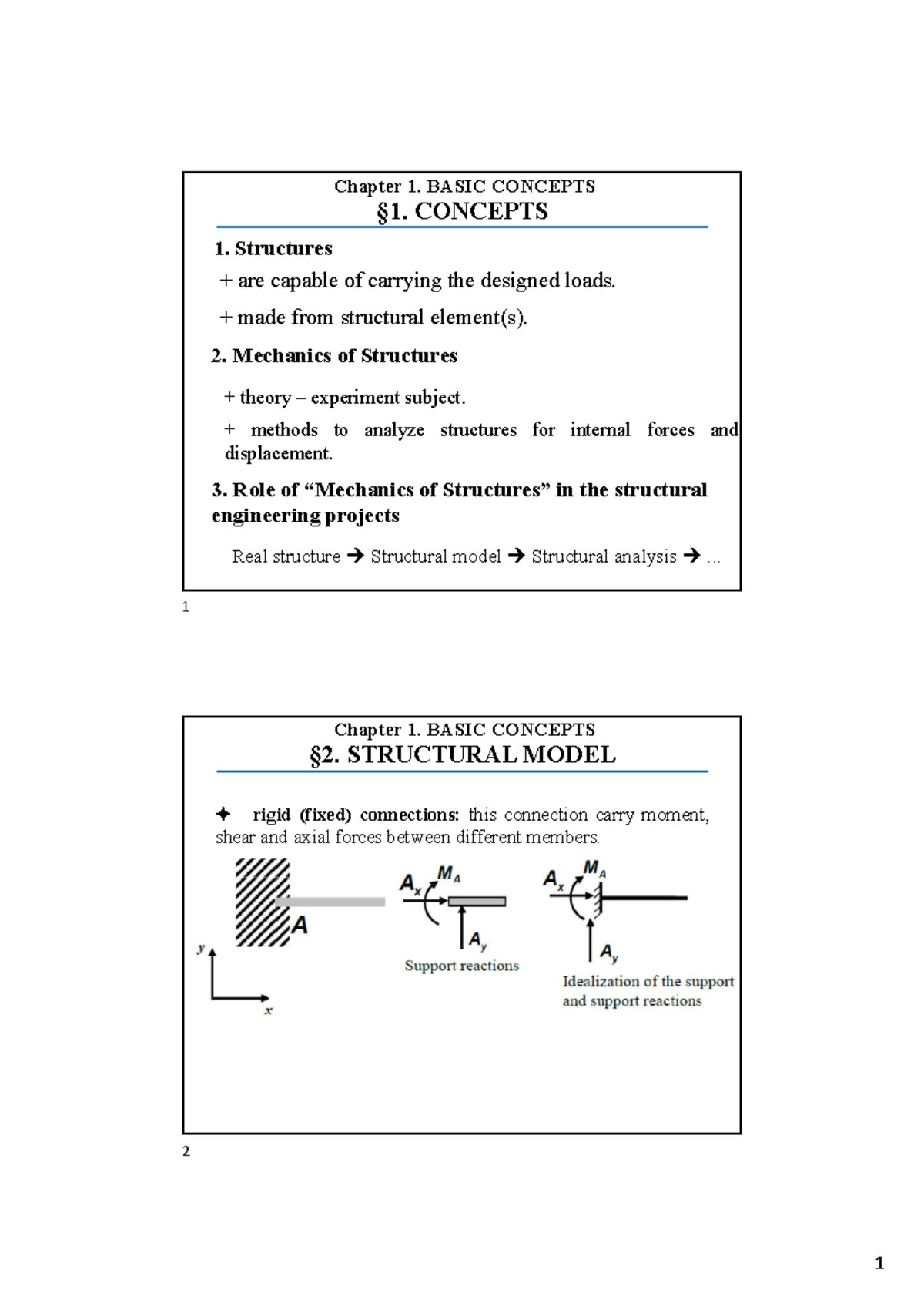 Chapter 1-Basic concepts-02 - §1. CONCEPTS 1. Structures + are capable ...