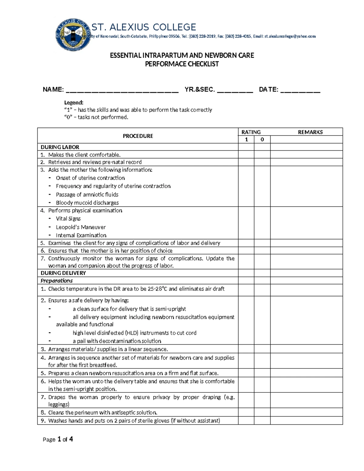 Evaluation Tool for Course Feedback: Satisfaction Survey - Studocu