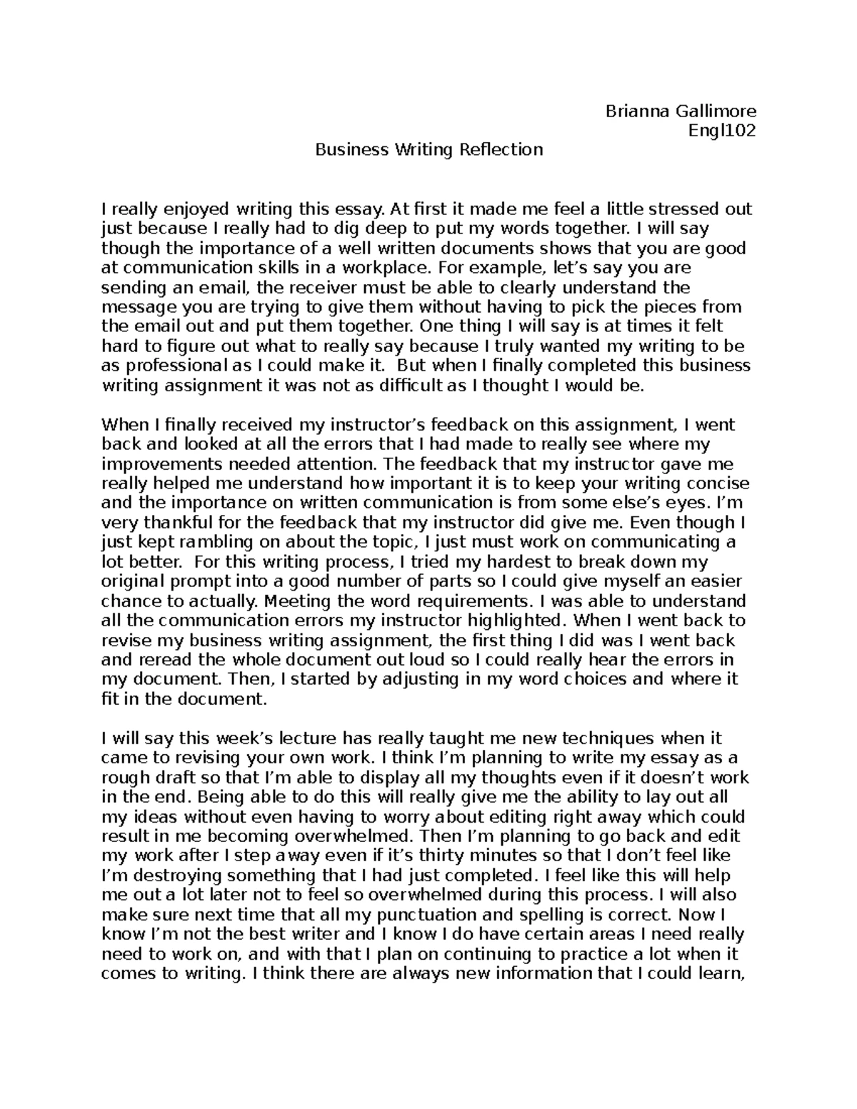 INFT Week 7 Graphic Literacy Assessment Reflection Insights - Studocu